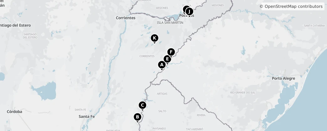 Map of Argentina