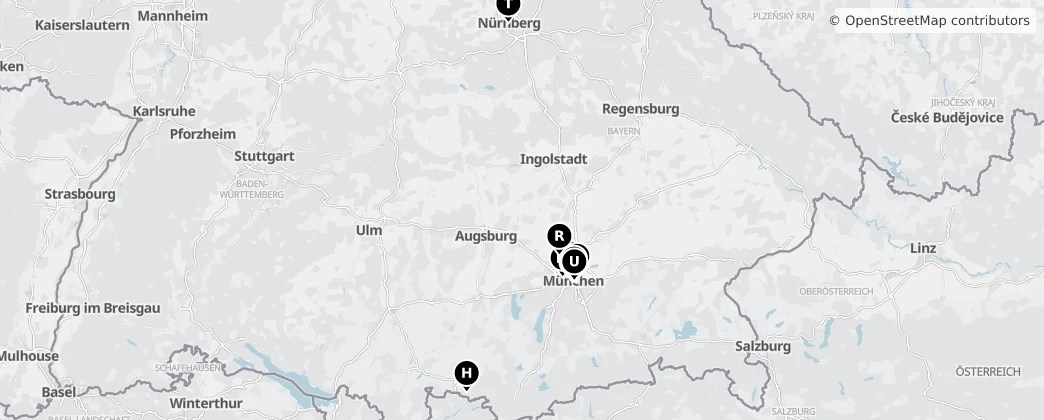 Map of Bavaria
