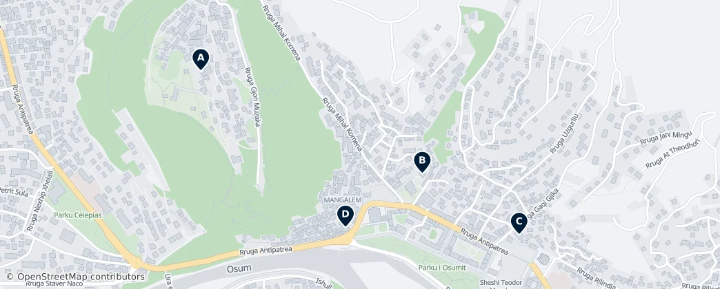 Map of Berat