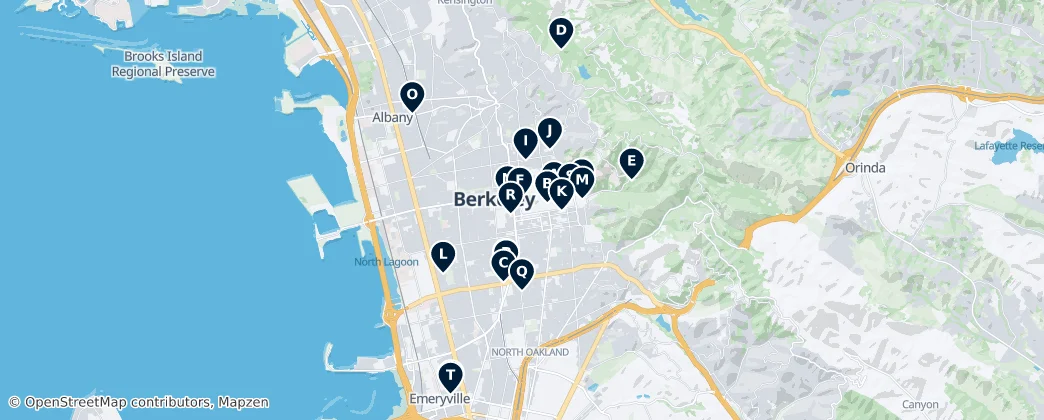 Map of Berkeley