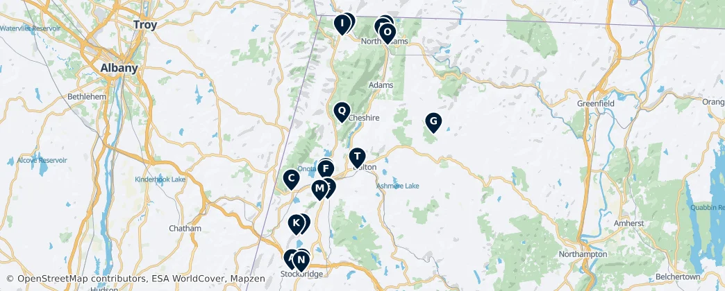 Map of Berkshire