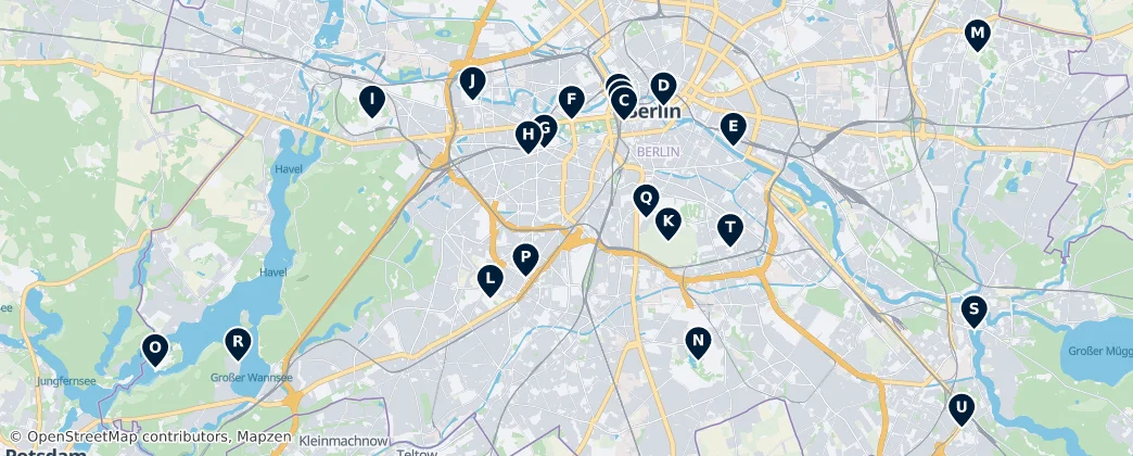 Map of Berlin