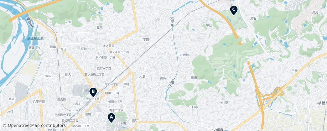 Map of Bitchu Province