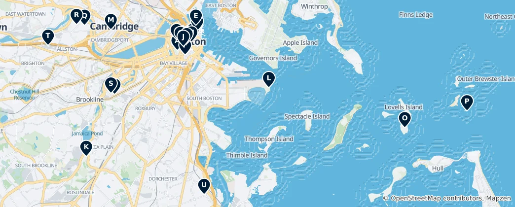 Map of Boston