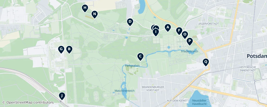 Map of Brandenburger Vorstadt
