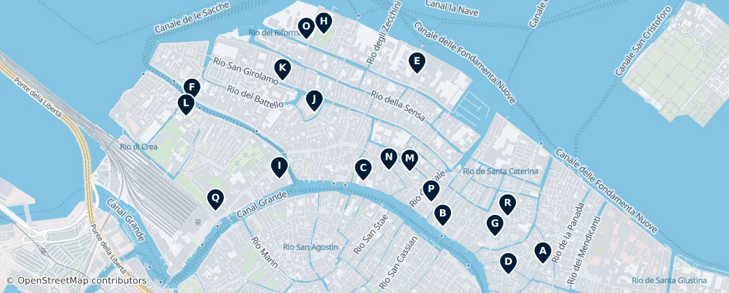 Map of Cannaregio