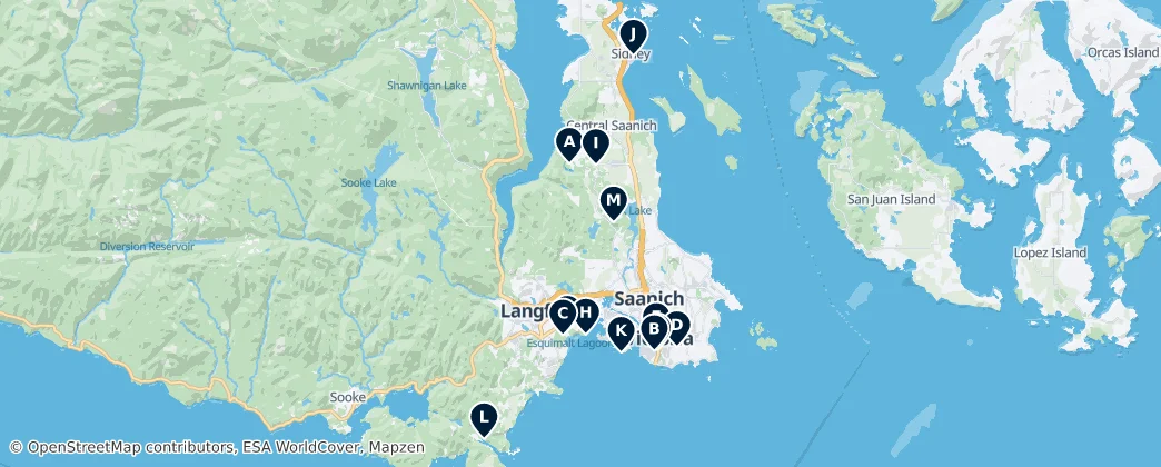 Map of Capital Regional District