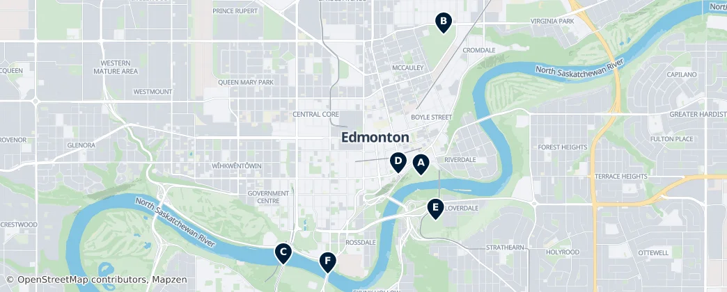 Map of Central Core
