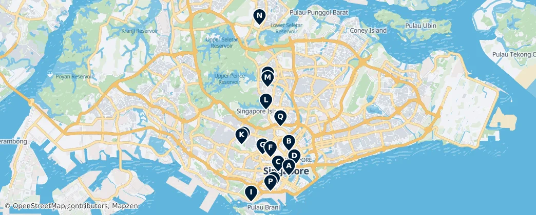 Map of Central