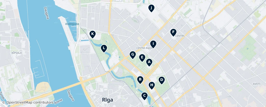 Map of Centre