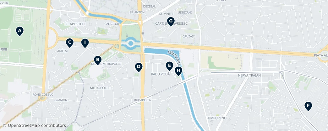 Map of Centrul Civic