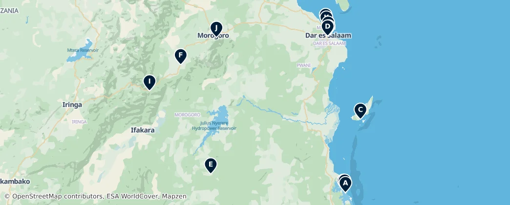 Map of Coastal Zone