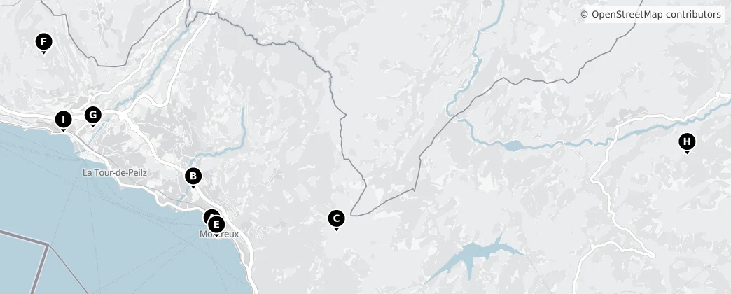 Map of Riviera-Pays-d'Enhaut District