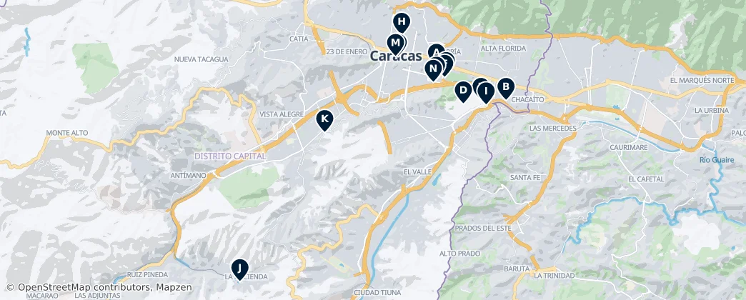 Map of Capital District