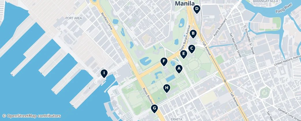 Map of Ermita