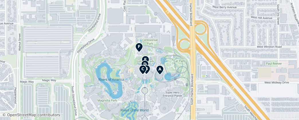 Map of Fantasyland