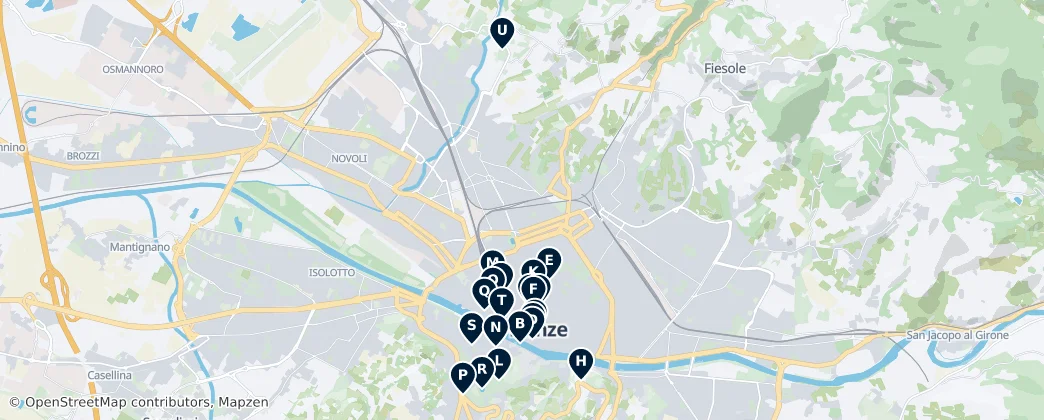 Map of Florence