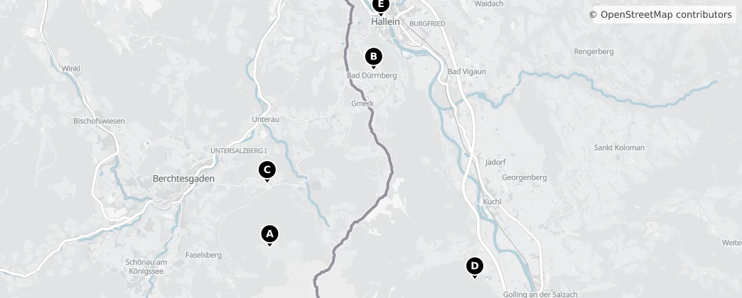 Map of Göllstock