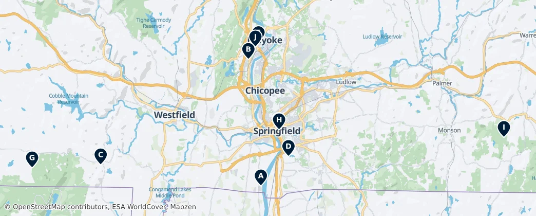 Map of Hampden