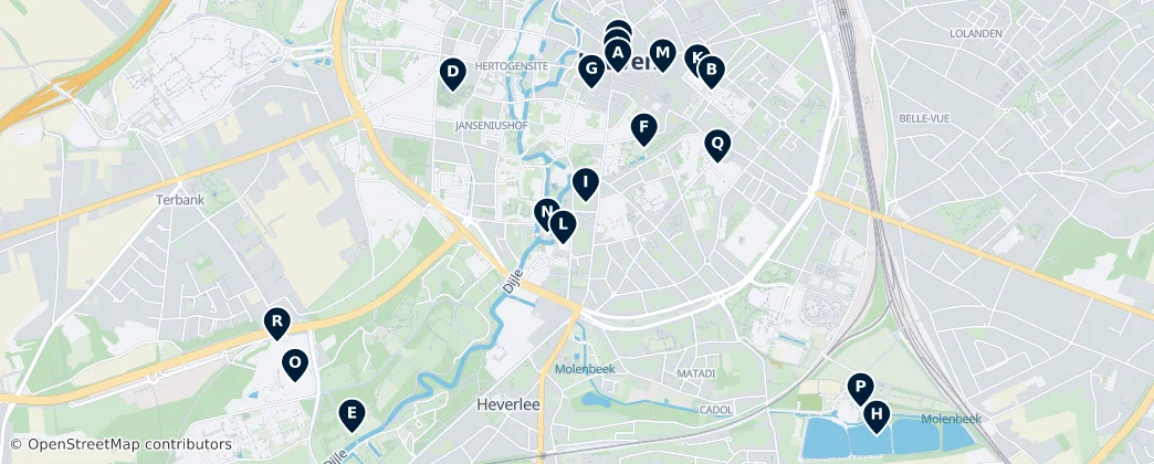 Map of Heverlee