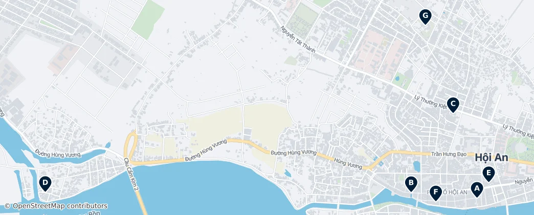 Map of Hoi An