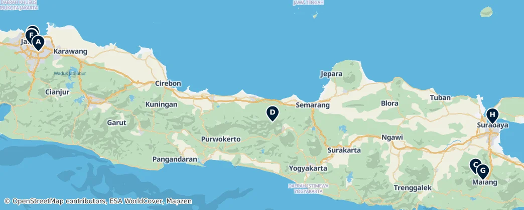 Map of Jawa