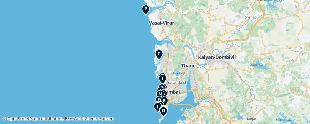 Map of Konkan division