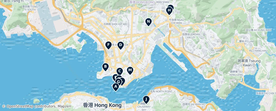 Map of Kowloon