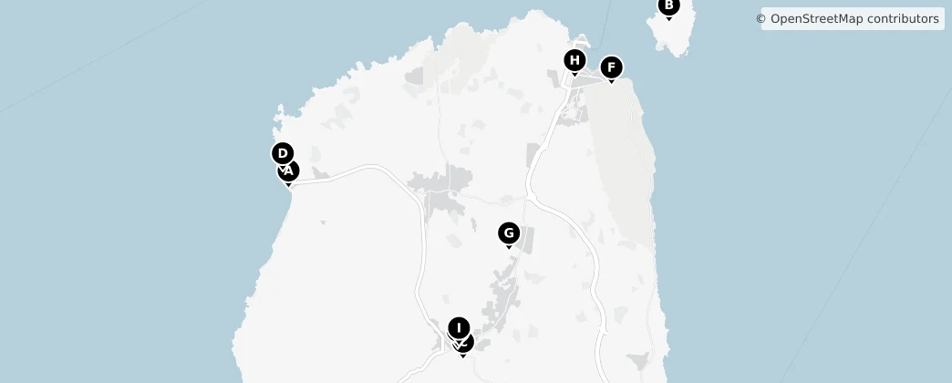 Map of La Oliva