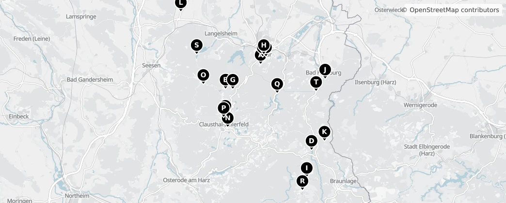 Map of Goslar