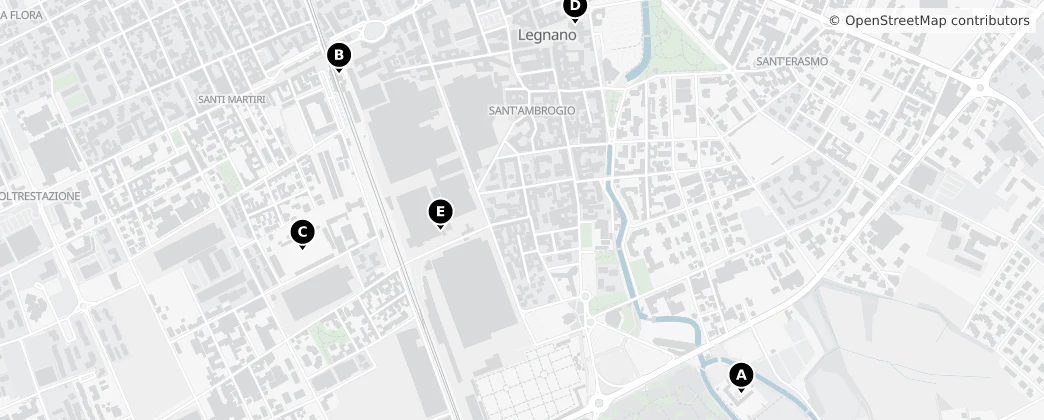 Map of Legnano