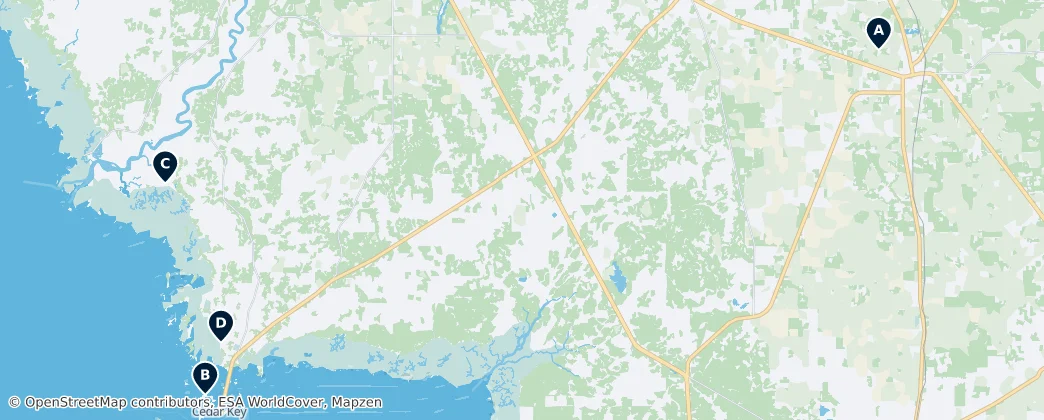 Map of Levy
