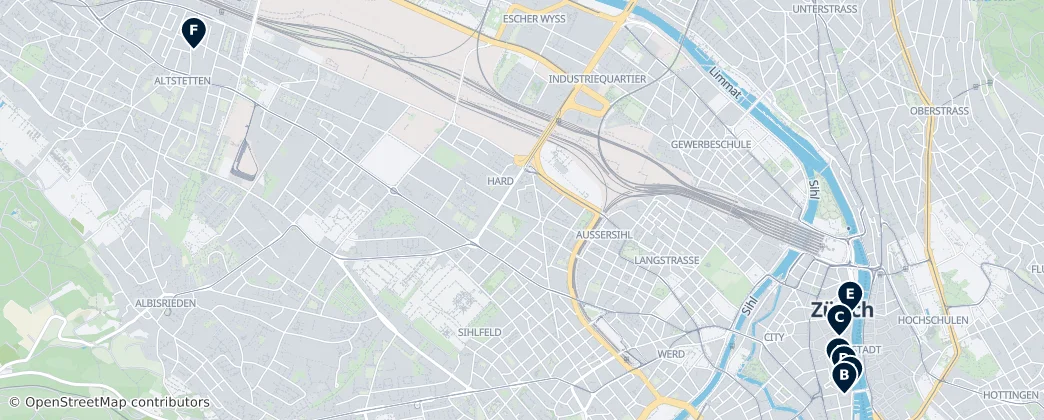 Map of Lindenhof