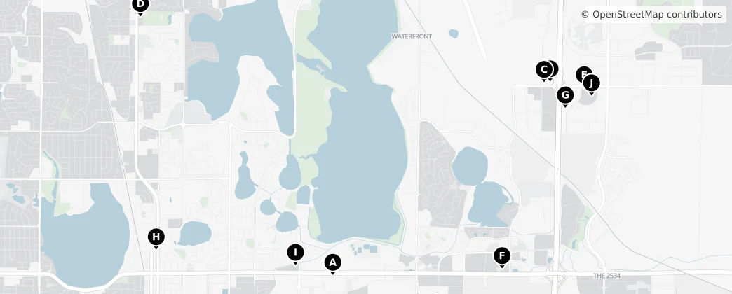 Map of Loveland