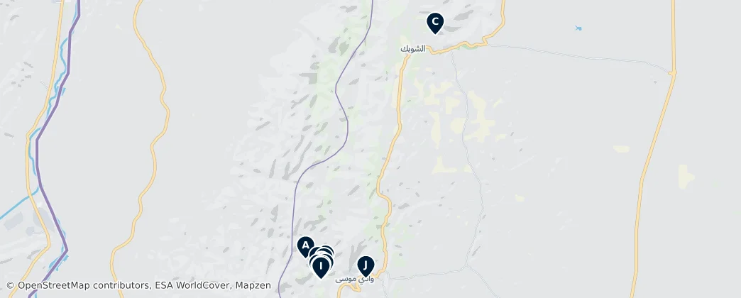 Map of Maan