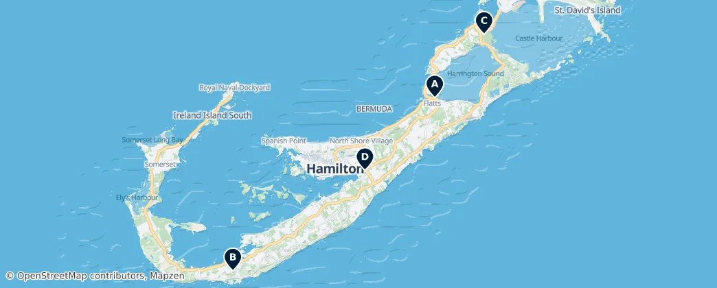 Map of Main Island