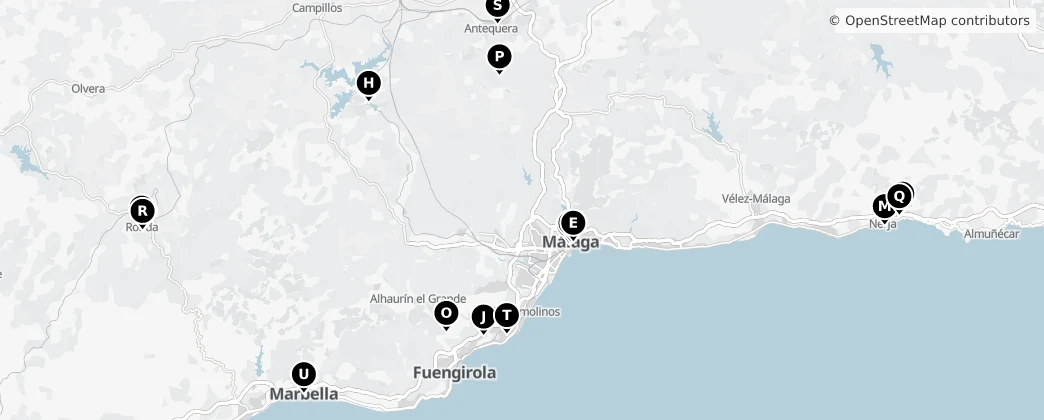 Map of Malaga
