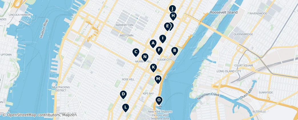 Map of Manhattan Community Board 6