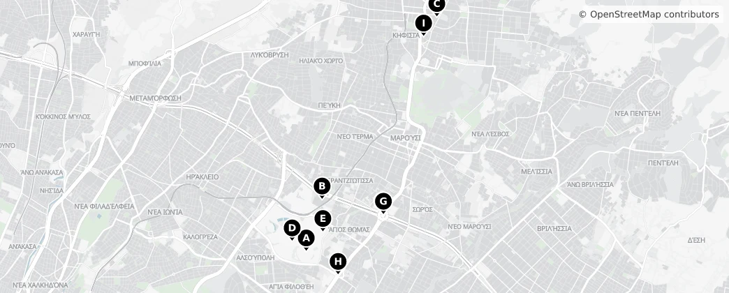Map of Marousi