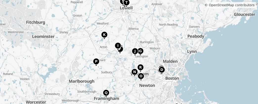 Map of Middlesex