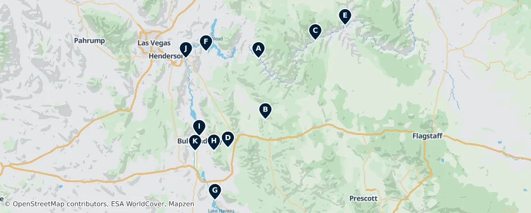 Map of Mohave