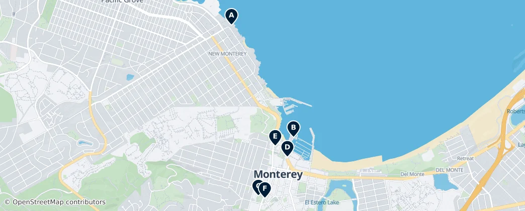Map of Monterey
