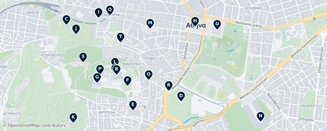 Map of Nea Smyrni