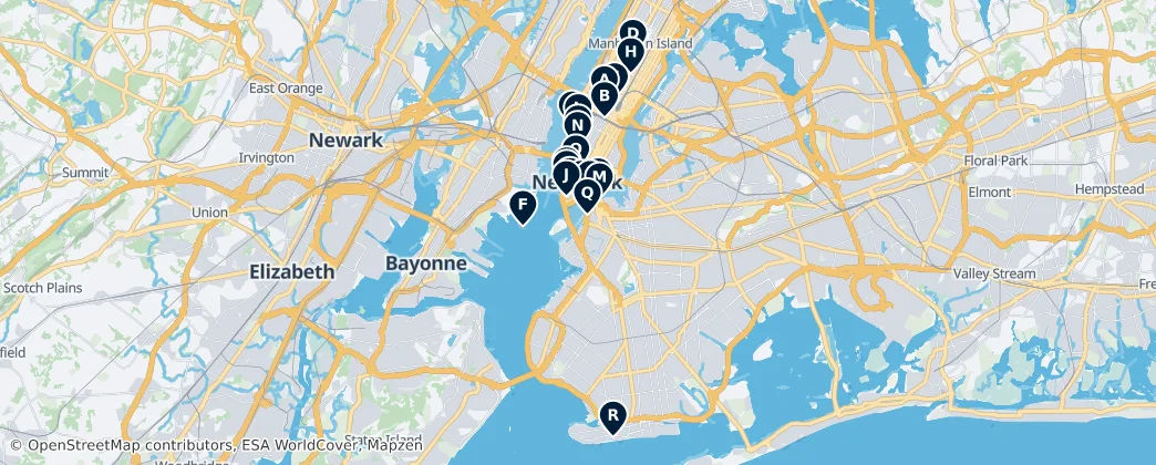 Map of New York City