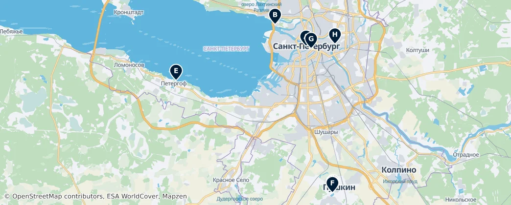 Map of Northwestern economic region