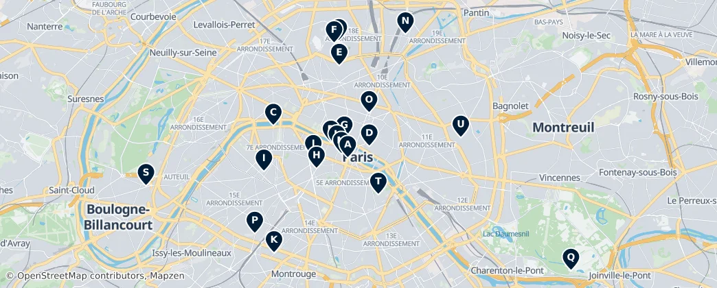 Map of France