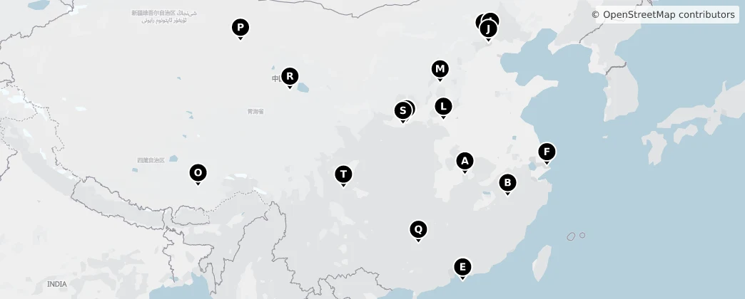Map of China