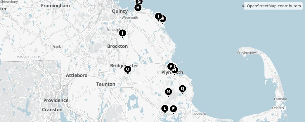 Map of Plymouth