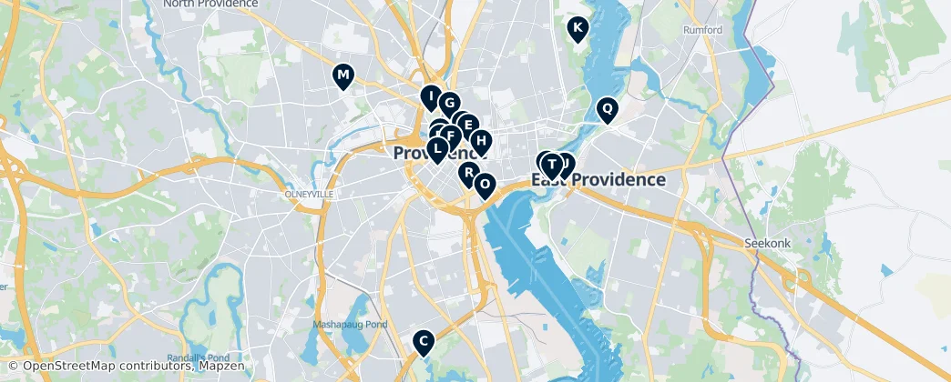 Map of Providence
