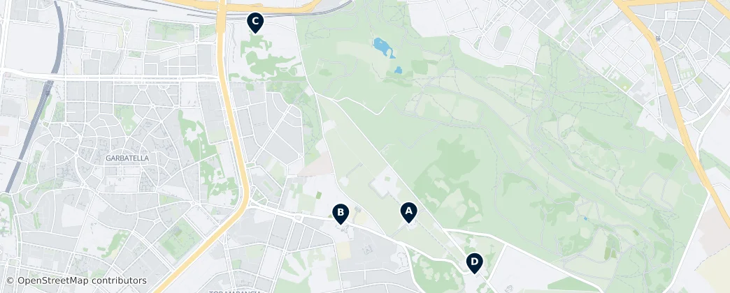 Map of Ardeatino